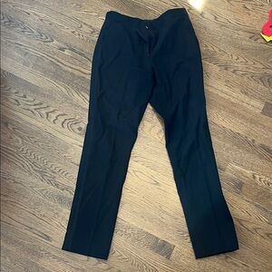 Billy Reid Classic Black Tuxedo Stripe Pants